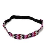 Mia Jewel Shop Multicolored Pattern Czech Glass Seed Bead Wide Elastic Strap Hea - $11.87