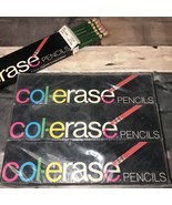 Vtg Lot 72 Faber Castell Col-erase Colored Pencils 1292 Grass Green 6 Dz... - £39.72 GBP