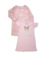 Carter's Girl's Butterfly Pink Nightgowns, Set of 2 Long, Short-Sleeved ... - $500.56 MXN Carter's Girl's Butterfly Pink Nightgowns, Set of 2 Long, Short-Sleeved ... - $500.56 MXN