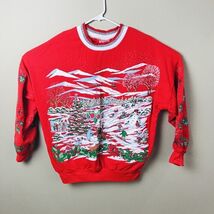 Nut Cracker Christmas Sweatshirt Snow sledding. - Women's Size 22W - $14.71