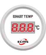 Marine Boat Auto Digital Exhaust Thermometer Temp Gauge With sensor 9-32... - $89.86 CAD