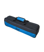 Paititi Brand New B Flute Lightweight Case w Handle/Strap Black/Blue - $54.86 CAD
