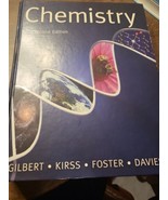 2009 Chemistry 2nd Ed. Book Gilbert Kirss Foster Davies ISBN 9780393926491 - $342.12 MXN