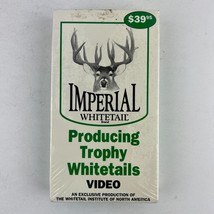 Imperial Whitetail Producing Trophy Whitetails Vol 1 1992 VHS New SEALED - £15.63 GBP