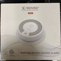 X-Sense Battery Smoke Detector, Photoelectric Fire Smoke Alarm SD06 LED  - $29.58