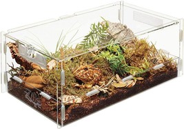 Zilla Micro Habitat Terrestrial for Ground Dwelling Small Pets Large - $130.14