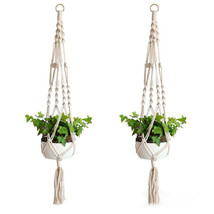 Flower Pot Net Bag Plant Greening Hanging - $15.70 CAD