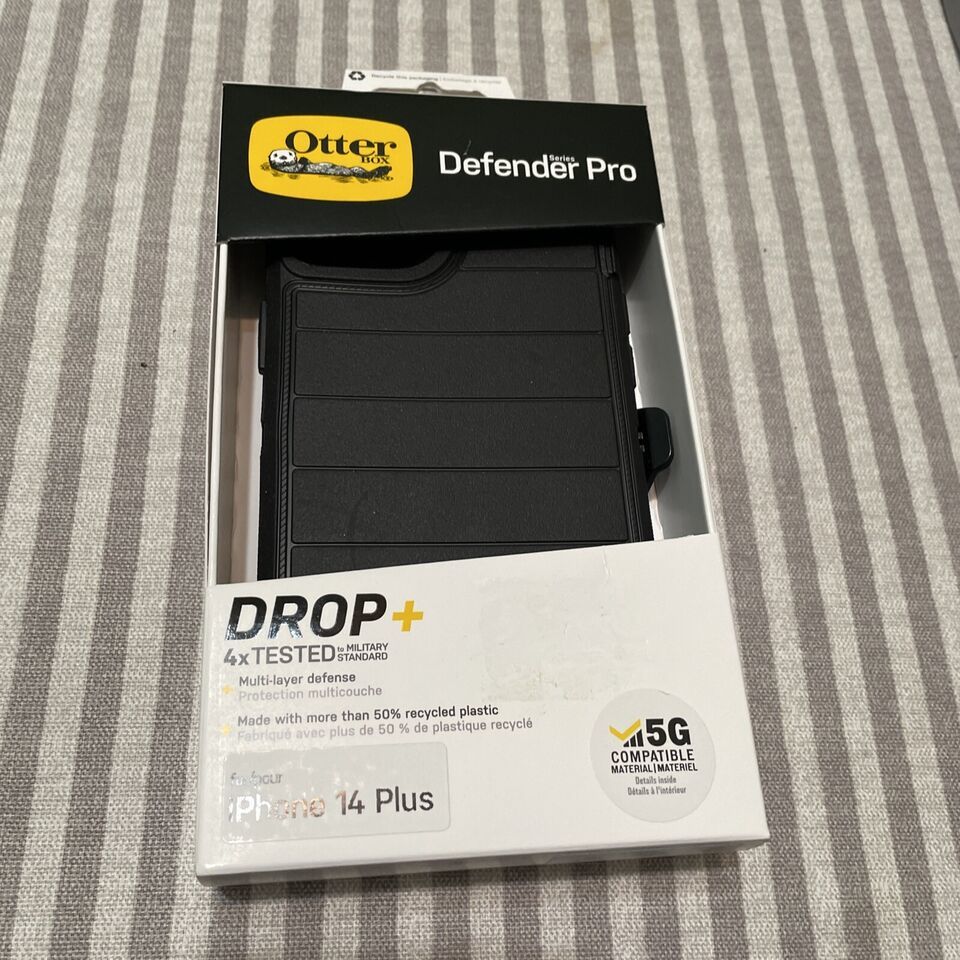 OtterBox Defender Series Pro Case For Apple iPhone 14+ Black 77-88670
