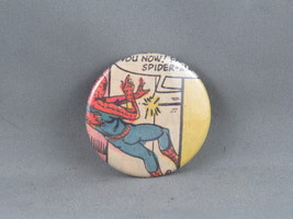 Spider-Man Pin - Comic Panel Pin - Celluloid Pin - £11.85 GBP