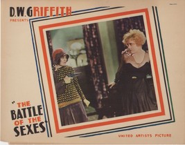 D.W. Griffith&#39;s The Battle Of The Sexes 1928 Sally O&#39;neil Points Gun At Haver - £138.27 GBP