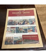 Original Old Ads - The New Broadway Limited Pennsylvania Railroad Now in... - £10.58 GBP