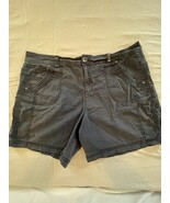 Style & Co Mid Rise Shorts Women's Size 18 Blue/navy - €10,33 EUR Style & Co Mid Rise Shorts Women's Size 18 Blue/navy - €10,33 EUR