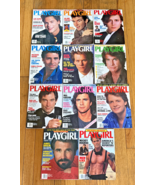 Lot of 11 Playgirl Magazines Vintage 1987 - £98.29 GBP