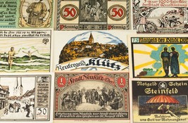 1920&#39;s Germania Notgeld Soldi 25pc People - Neufalz,Nieheim,Paderborn - £75.94 GBP