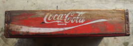 Coca-Cola  Carton Wood Case Chattanooga  1978  Used - £1.54 GBP