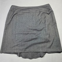 Covington Black Mini Skirt Stretch Chambray Pleated Backside Women Size ... - $9.90