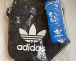 Adidas Originals Festival Back Trefoil Unisex Casual Bag Sports Black NW... - $46.90