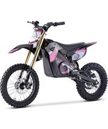 MotoTec Pink Dirt Bike Pro Lithium 1800W 48V Electric Bike - $1,099.00