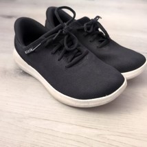 Kizik Shoes Mens Size 8 Wide Womens 9.5 Wide Black White Shoes Sneaker - $29.70