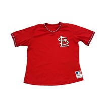 Vintage 1980&#39;s Sand-Knit St. Louis Cardinals Batting Practice Pullover J... - $729.04 MXN