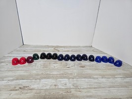 Vintage MLB Baseball Mini Caps Mixed Lot of 17 Gumball Sized Hats - $288.59 MXN