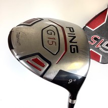 Ping G15 9° Driver TFC149 Stiff Graphite Flex Shaft RH w/Head Cover 46in - $70.00