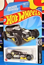 Hot Wheels 2022 Rod Squad Series #168 Mod Rod Black w/ 5SPs Broken Promises - £1.85 GBP