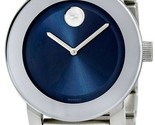 Movado Bold 3600396 Blue Dial Stainless Steel Unisex Watch - $269.99