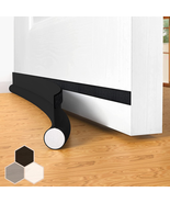 Door Draft Stopper Bottom One Sided Door Draft Blockers，37&quot; Cutable unde... - $11.68