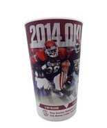 OU Oklahoma Sooners Large Plastic Drinking Cup 2014 Bradford Peterson Ga... - £9.56 GBP
