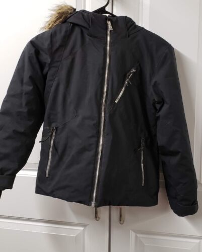 Primary image for Spyder Girls Coat Size: 10 Winter Kids Full Zip Hooded CUTE