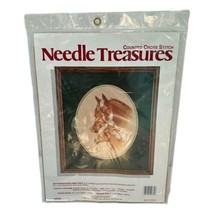 Needle Treasures Cross-stitch Kit Horse Butterscotch Colt New Vintage 1990 - £34.20 GBP