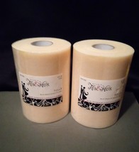 Two Spools Studio His &amp; Her&#39;s Beige Tulle 6in x 100yds - £10.09 GBP