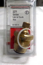 Gerber - Hot Stem - Lav or Deck - Lasco MPN - S-107-1 - #2271- Faucet Re... - $11.15