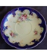 Beautiful Antique Bone China Hand Painted Saucer – VGC – GORGEOUS COLORS - $27.15 CAD