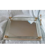 Gold Mirror Tray Perfume Tray Jewelry Perfume Organizer Makeup Tray for ... - $19.18 CAD