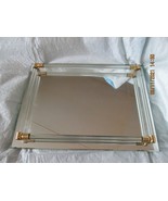 Gold Mirror Tray Perfume Tray Jewelry Perfume Organizer Makeup Tray for ... - £10.98 GBP