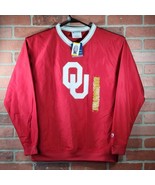 Champion Oklahoma Sooners Men&#39;s Pullover Windbreaker OU University NCAA ... - £18.98 GBP