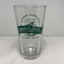 Sweetwater Brewing Pint Glass Atlanta Georgia usa 2002 Beer Festival Gre... - $10.04