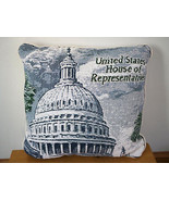 United States House of Representatives Tapestry Embroidered Throw Pillow... - £12.84 GBP