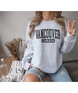 Vancouver Canada sweatshirt,Vancouver sweater,Canada hoodie,Soft Cozy Vi... - $45.71