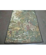 4&#39; X 5&#39; Vintage Tapestry Belgium Hand Loomed Victorian Nice 90f - £309.06 GBP