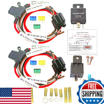 ZOZOMOTORS Dual Electric Radiator Cooling Fan Relay Kit w/ Thermostat - $52.76