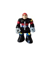 6&quot; Chunky Mattel Rescue Heroes Action Figure 1999 Mattel Toy Fire Chief - $6.18