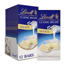 Lindt CLASSIC RECIPE White Chocolate Bars 12 Pack - $49.95