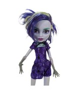 Monster High Coffin Bean Twyla Doll Mattel 2011 Purple Girl - £27.62 GBP