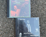 Oscar Peterson Lot of 2 CDs Ben Webster Meets Oscar Peterson &amp; The Trio - $12.58