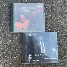 Oscar Peterson Lot of 2 CDs Ben Webster Meets Oscar Peterson &amp; The Trio - £9.89 GBP