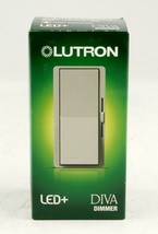 *Lutron Diva Dimmer DVCL-153PR-GR LED+ Advanced Technology Gray - $24.89 CAD