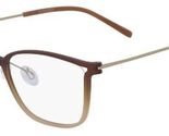 New AIRLOCK PURE AL-3001 234 Brown &amp; Purple Gradient Eyeglasses 53/16/140 - $69.25